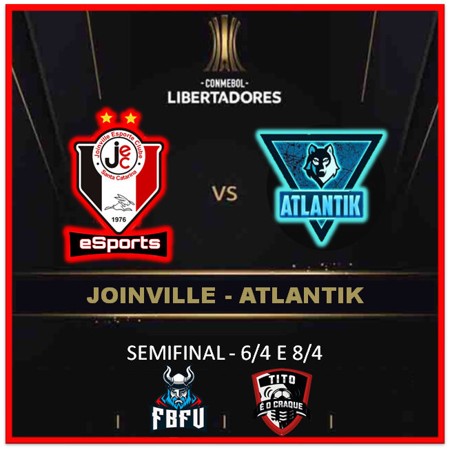JEC_esports's tweet photo. [FIFA]

#NoiteDeLibertadores

Nosso JEC vai em busca da glória eterna!!!

Hoje às 23h10 entraremos em campo para enfrentar o Atlantik, é o 1º passo na luta pela vaga para a GRANDE FINAL!

A narração fica por conta do craque @titonarrador 

#GOJEC https://t.co/mu3oH3SeOc