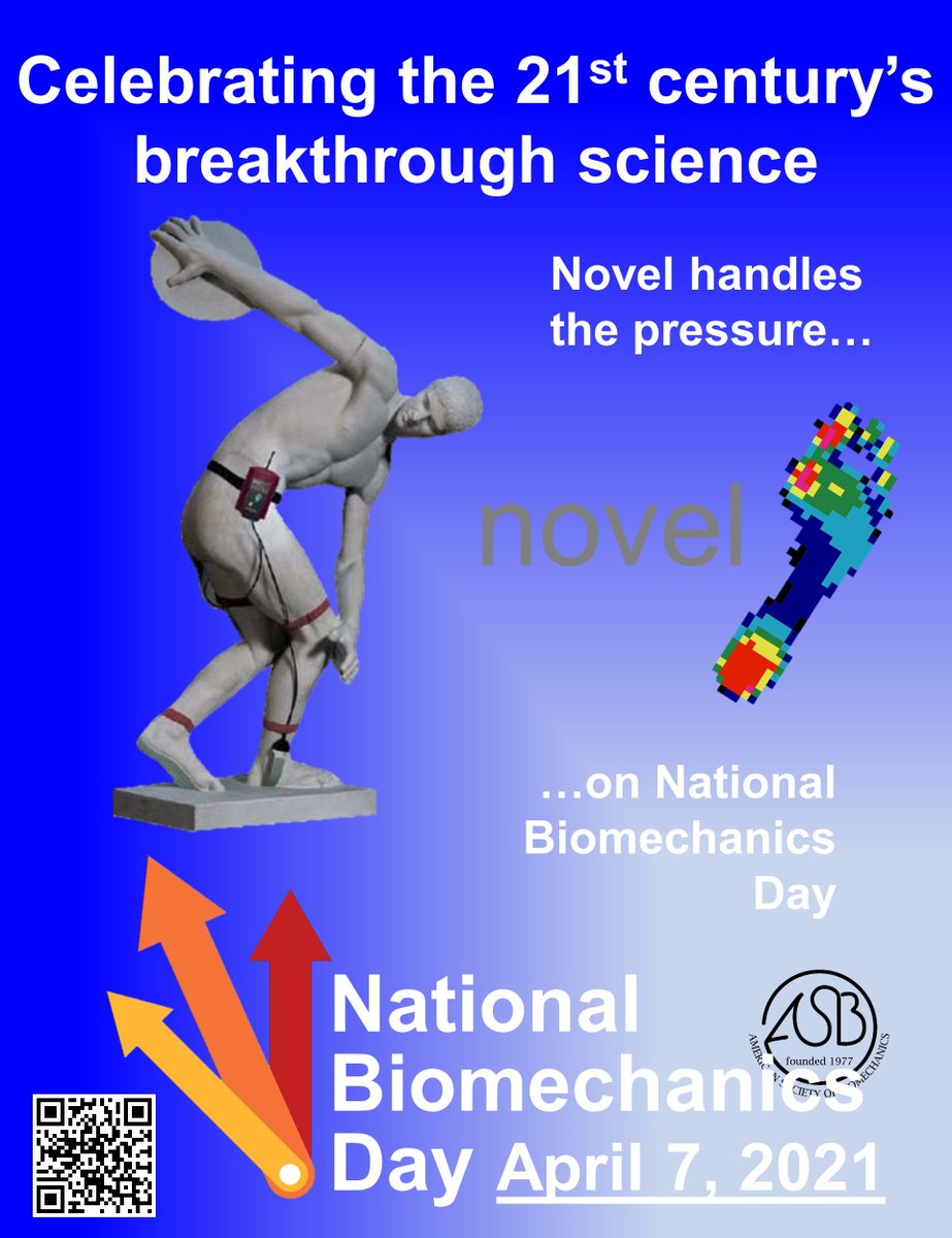 novel_USA's tweet photo. @BiomechanicsDay is tomorrow! Is everyone ready? We can't wait to see the exciting applications for our technology! Don't forget to tag @novel_USA in your #loadsol #pedar #emed #pliance #loadpad demonstrations! Is your #NBD event later? Keep the convo going about #biomechanics! https://t.co/ePm1jDkHrf