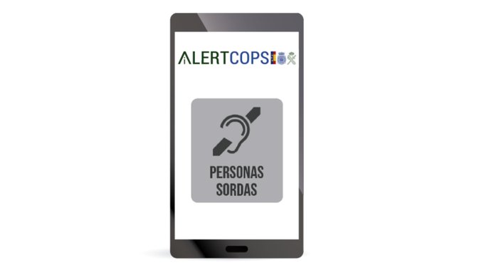 interiorgob's tweet image. ▶️ Si eres #personasorda y necesitas pedir ayuda, puedes usar la aplicación @alertcops

👉 Solo necesitas pulsar la alerta específica que encontrarás en el menú principal 

✅ Podrás comunicarte por #chat y solicitar asistencia policial, sanitaria, de bomberos…