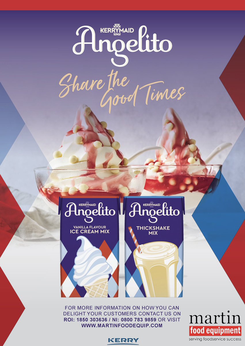 MartinFoodEquip's tweet photo. New look packagining, with the same great taste! 

We have re-designed the packaging on Ireland's most renowned &amp; loved ice cream. 100% Irish our delicious ice cream mix is gluten free &amp; provides you a net margin of up to 85% on each cone. https://t.co/vL2AXyLnB2