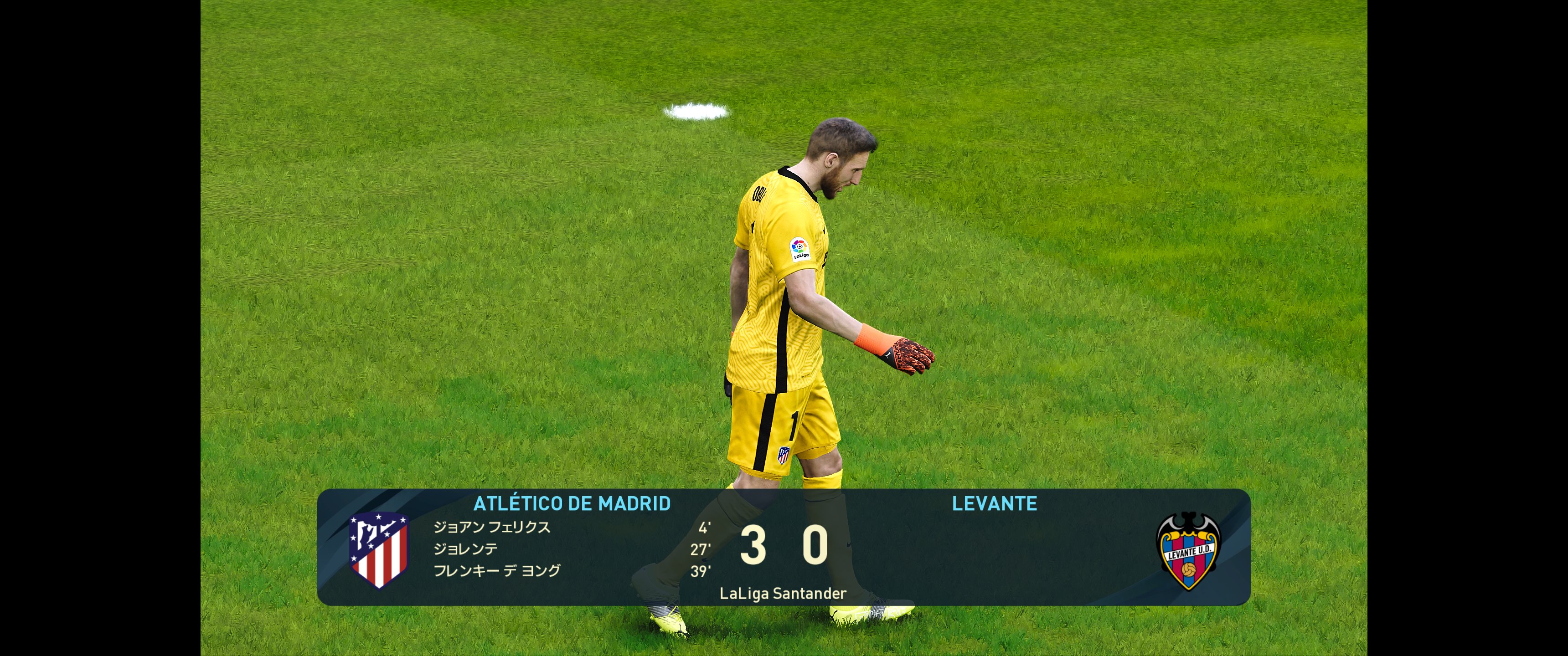 Isashi Che Ma Wei Matsui ウイイレ 21マスターリーグ ラ リーガ第3節アトレティコ マドリード対レバンテ ハーフタイム丨松井監督のアトレティコ マドリードが攻守で新型の フォーメーションの機動性を確かめる展開 久しぶりの本編の試合だからか