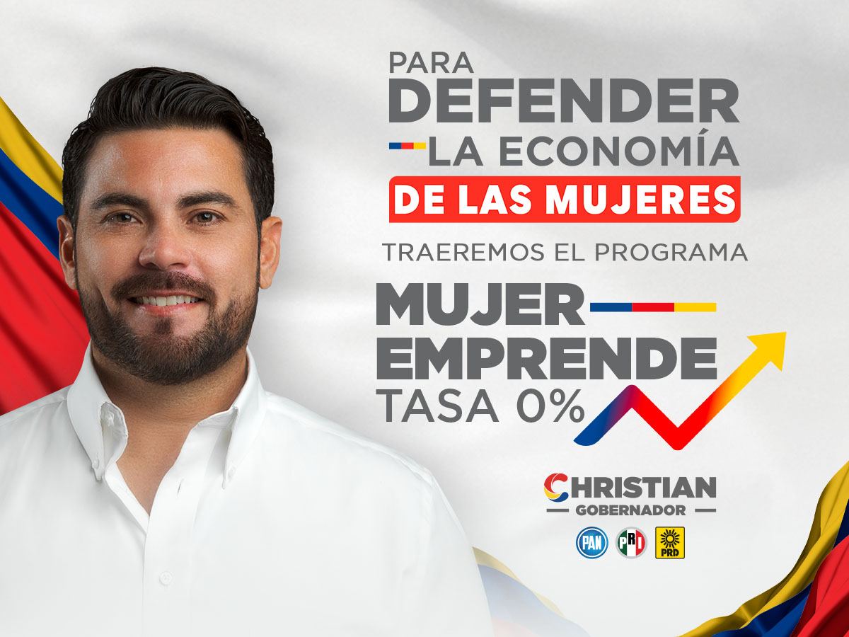 ChrisCastroB's tweet photo. ¡En mi gobierno creceremos juntos!
Con el programa "Mujer emprende", aquellas emprendedoras podrán aplicar para recibir créditos a tasa 0 para impulsar su negocio. https://t.co/ONqPCchsTR