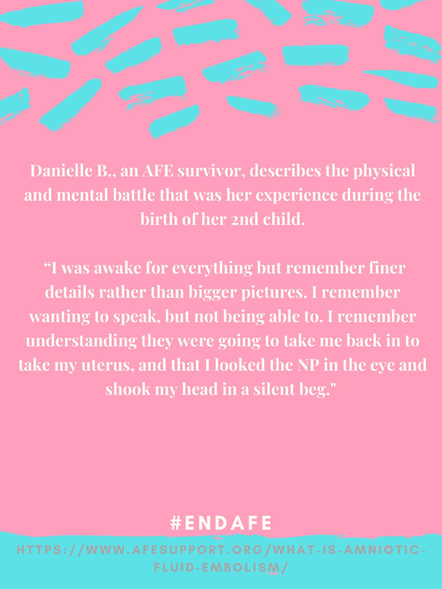 EState_Softball's tweet photo. Day 3 of #AFEAwarenessWeek and we wanted to share a survivor story about how rare this is and can happen in the most healthy pregnancies.
The goal for this week is to educate as many people as possible to help as many people as possible. We’re here to listen, learn and advocate. https://t.co/VHCO41AzPE