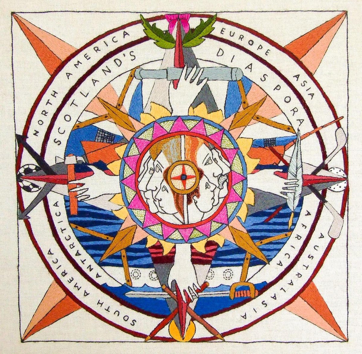 VerdantWorks's tweet image. It&apos;s official! The Scottish Diaspora Tapestry: &apos;Stories of Scots Abroad&apos; is coming to Verdant Works! Postponed from last year it will now return in time for Verdant Works reopening on the 28th May. Viewing of the Tapestry will be included free with an entry ticket to the museum.