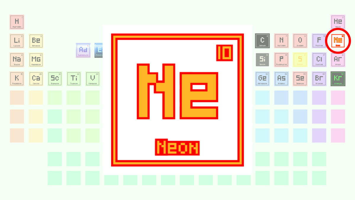 CryptoElemeNFTs's tweet photo. #CryptoElement of the day: #010 Neon 🧪

Other than its obvious use in neon signs, it can be used to secure devices against lightning strikes. ⚡️

Ξ0.001 ➡️ https://t.co/rqrIGWlh9I

#NFT #NFTs #NFTart #NFTartist #NFTCollector #NFTCollectibles #CryptoArt #NFTScience #NFTCommunity https://t.co/55PTdW3YcT