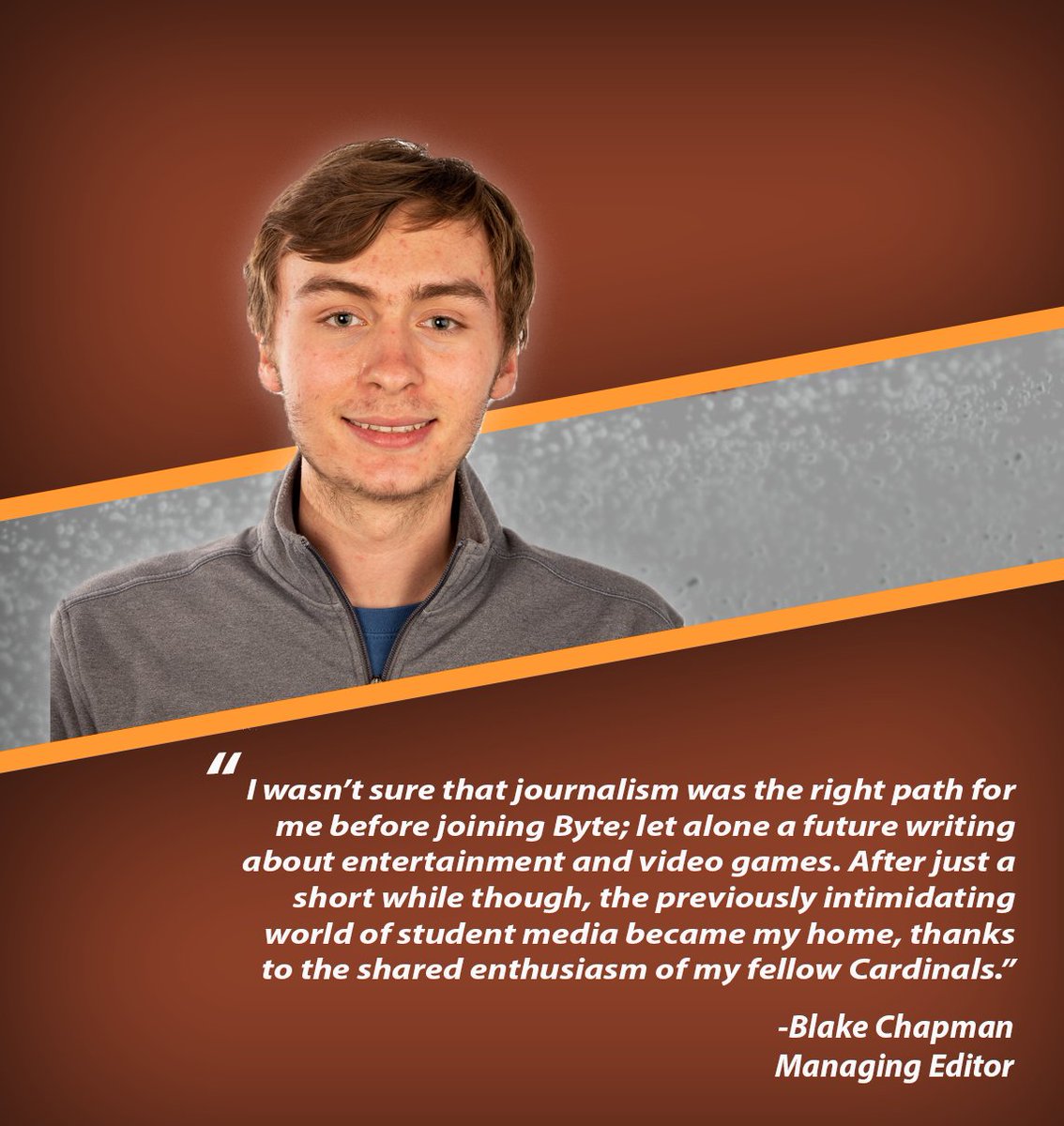 ByteBSU's tweet photo. Today is the day! Help Byte celebrate #OneBallState by donating in the link below! We want to highlight several of the many voices whose futures will be supported by donating to fund #4907. #SupportStudentJournalists @BSUFoundation @CCIM @BSUJour @ByteBSU https://t.co/gHOnGs1FW2 https://t.co/jRVRjxL7lU