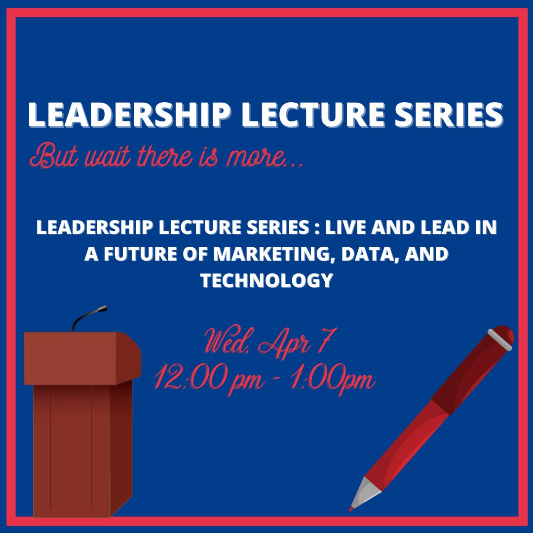 ODU_SET's tweet image. Leadership Lecture Series has added an additional lecture! Registration is still open. Use our bio to register for the lecture happening tomorrow @ 12 pm cglink.me/2cN/r1006787