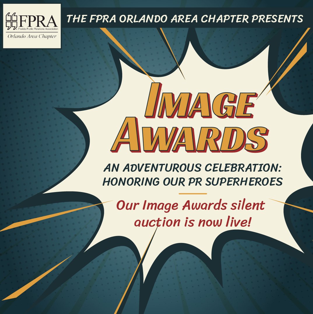 Our Image Awards silent auction is now live! Head over to go.rallyup.com/fpraimage21 to see the prizes you could win. Visit our auction website, create a free account and make as many bids as you want! 

Bidding on the go? Text FPRAIMAGE to 855-202-2100 to keep up your momentum.