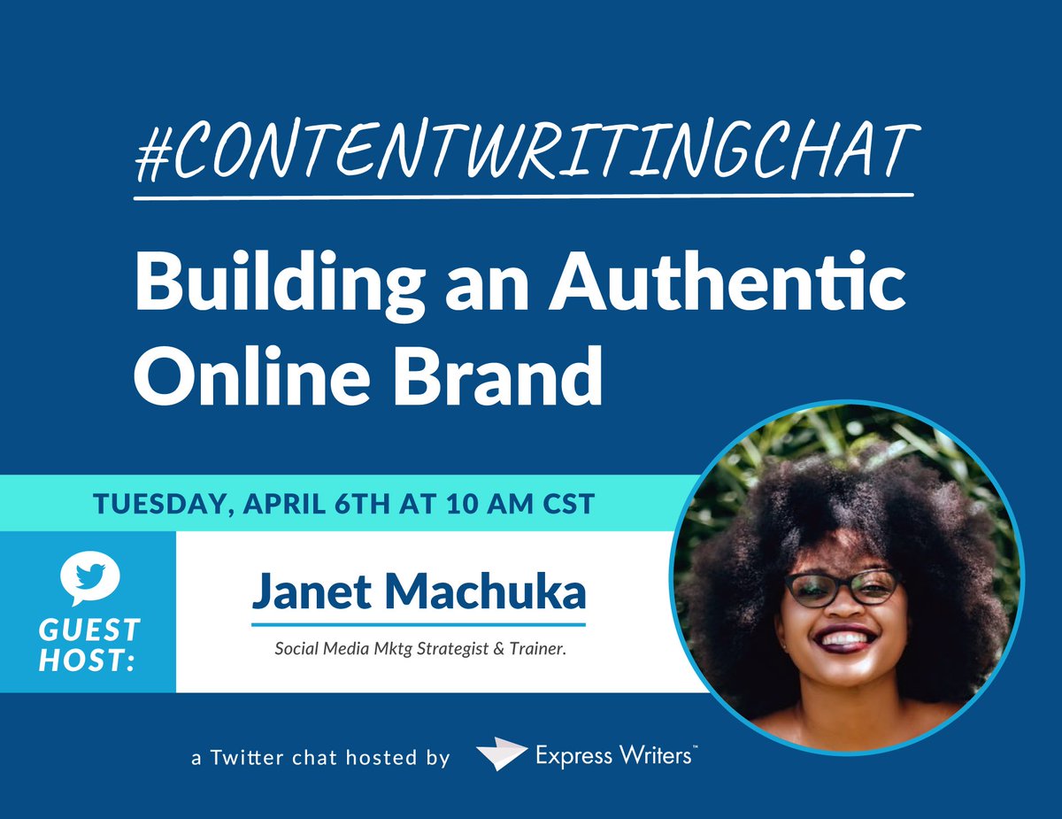janetmachuka_'s tweet image. Hey you, 

Join me in this #ContentWritingChat, happening now.