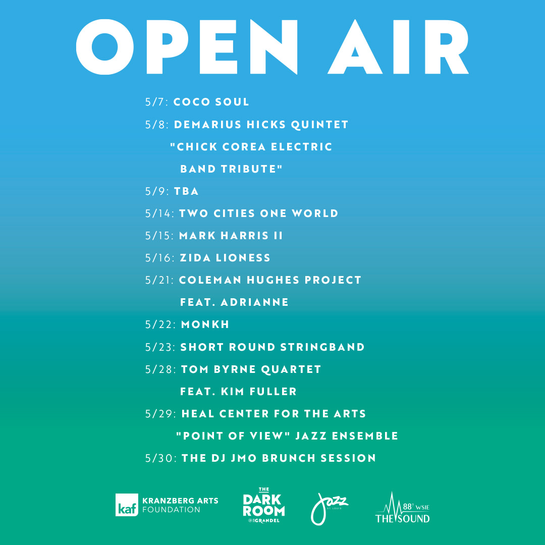 The rest of the Open Air artist lineup for May is now on sale 🎉

Tickets on <a href="/MetroTix/">MetroTix</a>: bit.ly/2NYTdtE