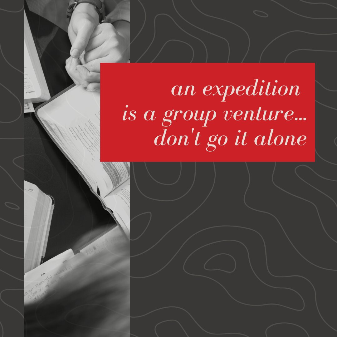 Join us this Wednesday at 6:30PM on the Springdale Campus for Expedition Groups at 6:30PM!

Also, interested in Baptism? Baptism Class is also this Wednesday at 6:30PM. Sign up here: ow.ly/OZm750EhKVB