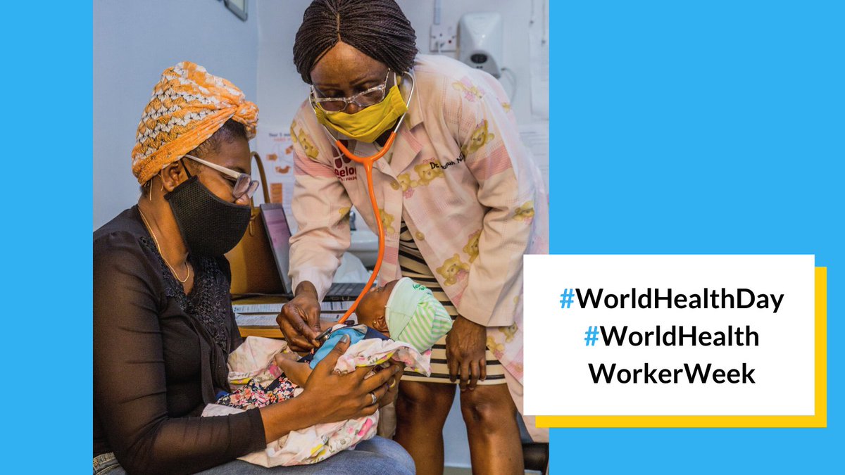 Building a more equitable, healthy world starts with investing to ensure our health workforce is well-trained & can safely deliver quality services to all communities during #COVID19 & beyond: bit.ly/2Q1LknC #WorldHealthDay #WorldHealthWorkerWeek #Africa @WHO