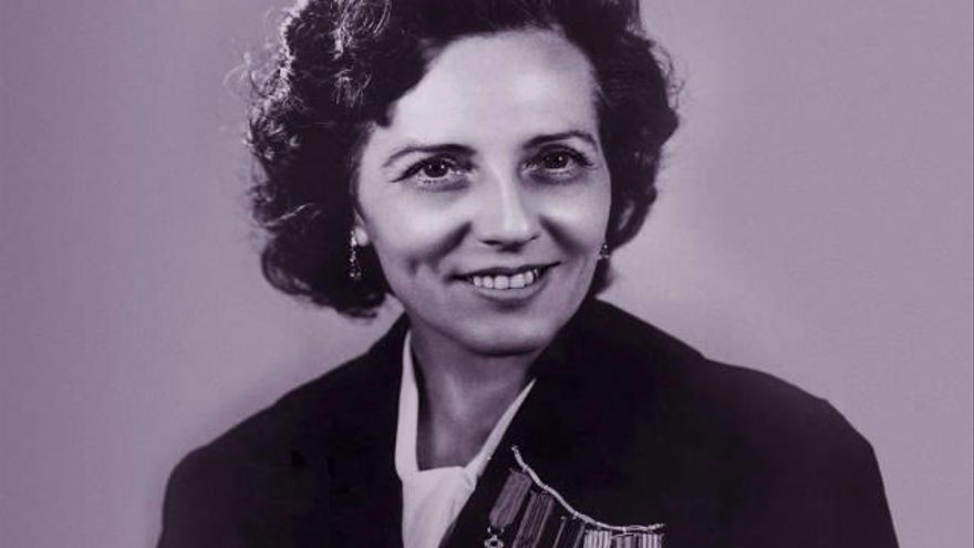 Als #DimartsDeMemoriaIExili de hui parlem de Virtudes Cuevas mestra suecana, membre de la resistència antifeixista francesa, supervivent del camp d'extermini nazi de #Ravensbrück i refugiada a #França