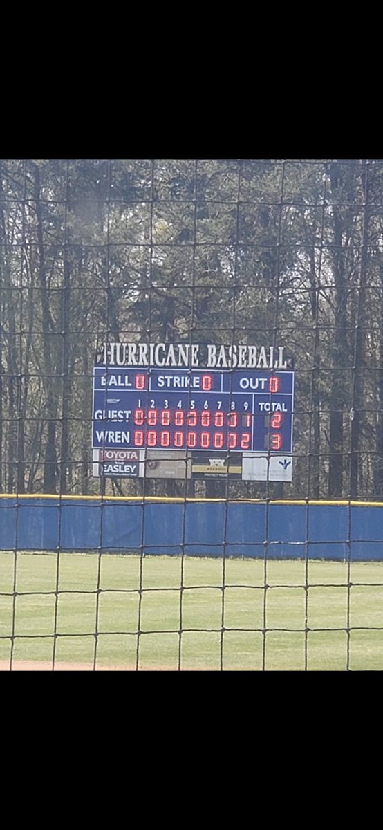 wrenhsbaseball's tweet photo. If you know, you know what a beautiful sight this is! Thank you @VarsityScbds and the wonderful installers from Apollo Sign and Light! https://t.co/bBPGEIbMUA