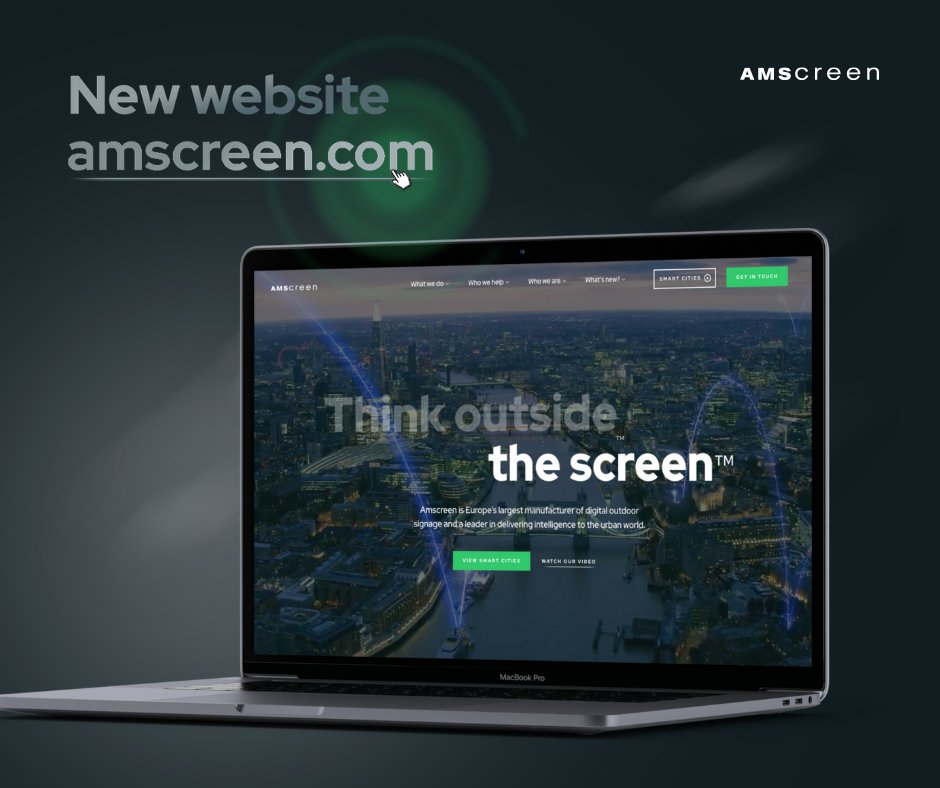 Big thank you @mwb_agency&amp; @macandmoore for your help with our new <a href="/Amscreen/">Amscreen</a> website .. take a look amscreen.com