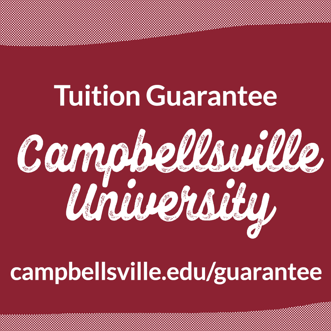 CampbellsvilleU's tweet photo. ⁣Announcing 𝐓𝐡𝐞 𝐂𝐔 𝐓𝐮𝐢𝐭𝐢𝐨𝐧 𝐆𝐮𝐚𝐫𝐚𝐧𝐭𝐞𝐞! It provides 𝟏𝟎𝟎% 𝐭𝐮𝐢𝐭𝐢𝐨𝐧 𝐜𝐨𝐯𝐞𝐫𝐚𝐠𝐞 for all first-time, full-time students from Kentucky who are Pell eligible and have a 3.0 high school GPA! ✨🙌⁣⁣
Find all the details: https://t.co/hjvPy0ytbN https://t.co/L3JR0hHDXD