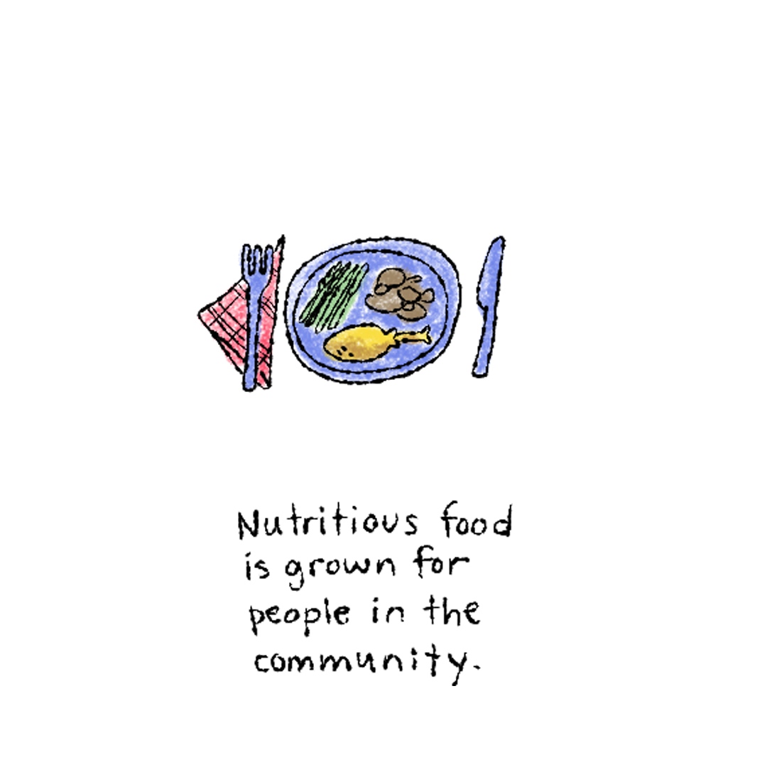 interkatie's tweet photo. Illustrated explainer on @agrariantrust's commitments to human and community equity. I love illustrating concepts like these! 👨🌾
#Illustration #CommunityEquity #Sustainability https://t.co/jwq8OKbAjm