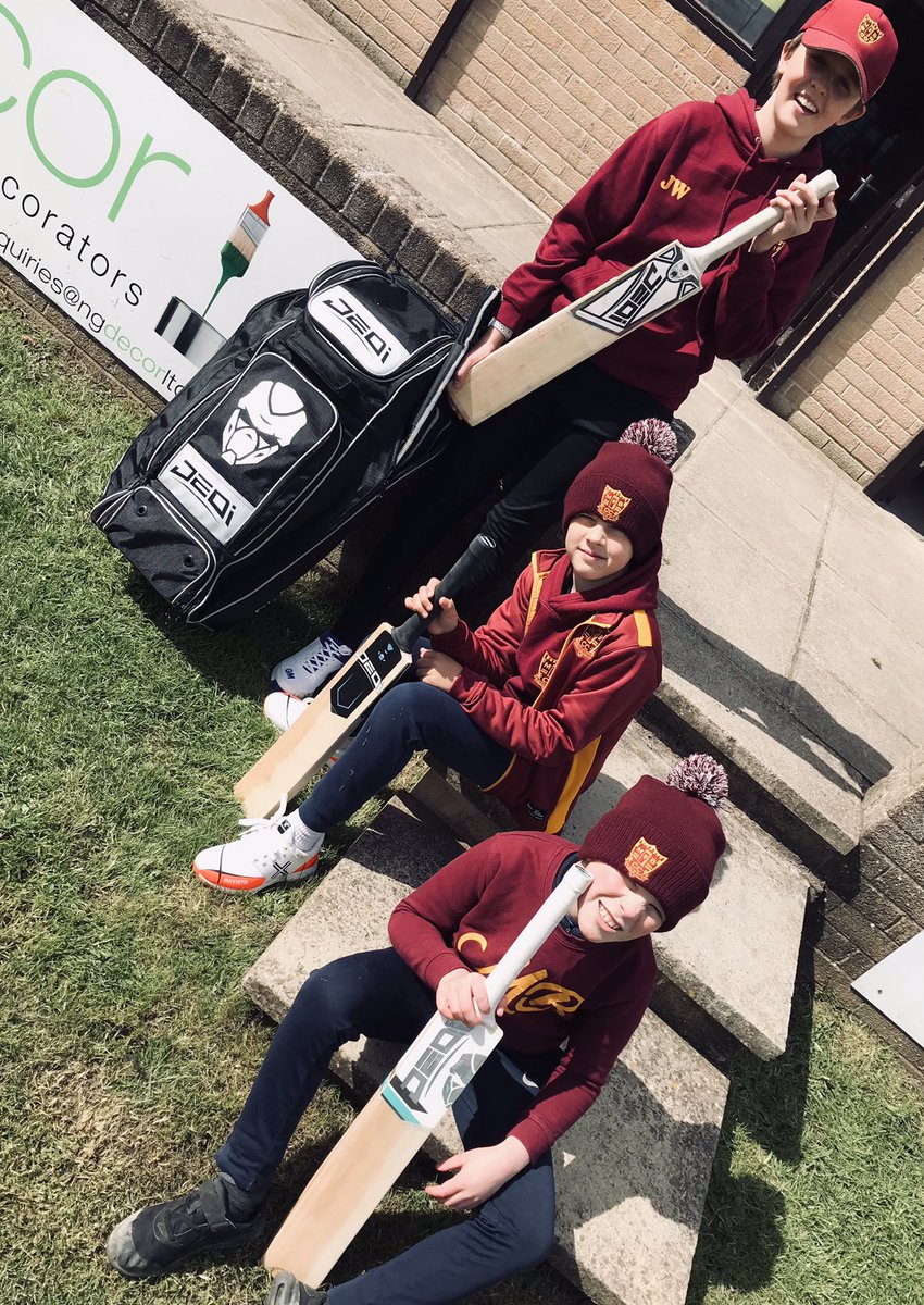 ChrisWainwright's tweet photo. The lads will be using the Force this year! 
@jedi_cricket big thankyou for sorting the lads out with quality bats and kit for this season 👍

Couldn’t ask for better quality and service 👌 https://t.co/kCn8sLAhXV