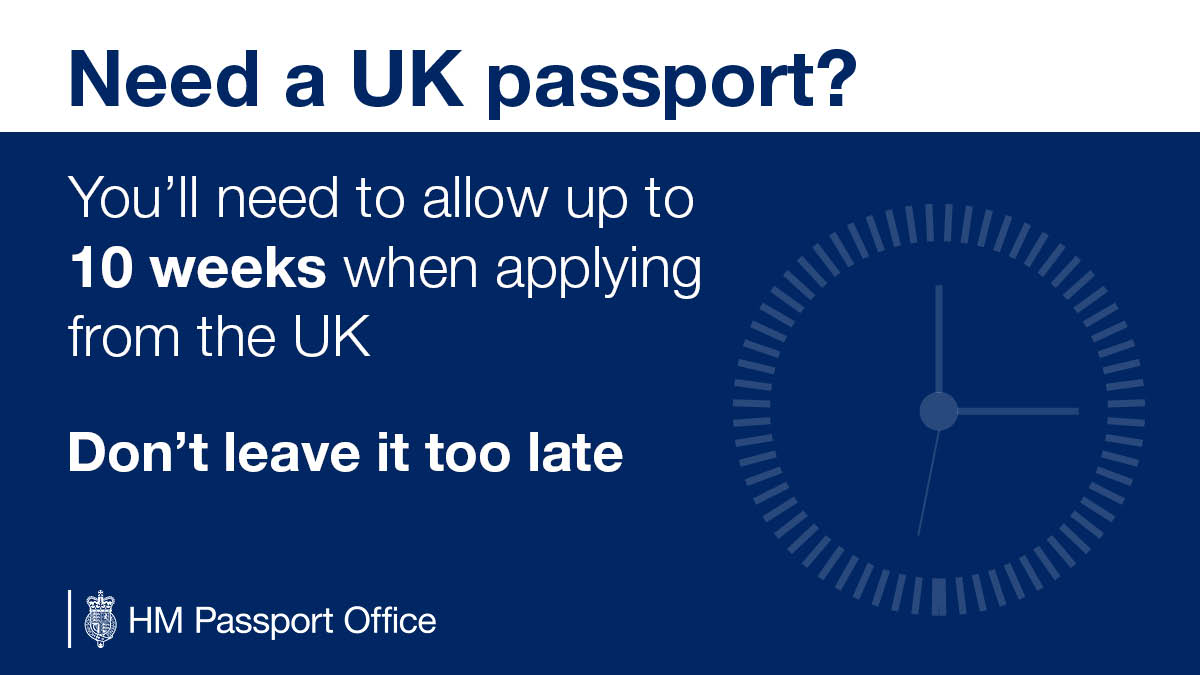 Her Majesty s Passport Office On Twitter Nigel79899702 Hi Although Applications Will Take