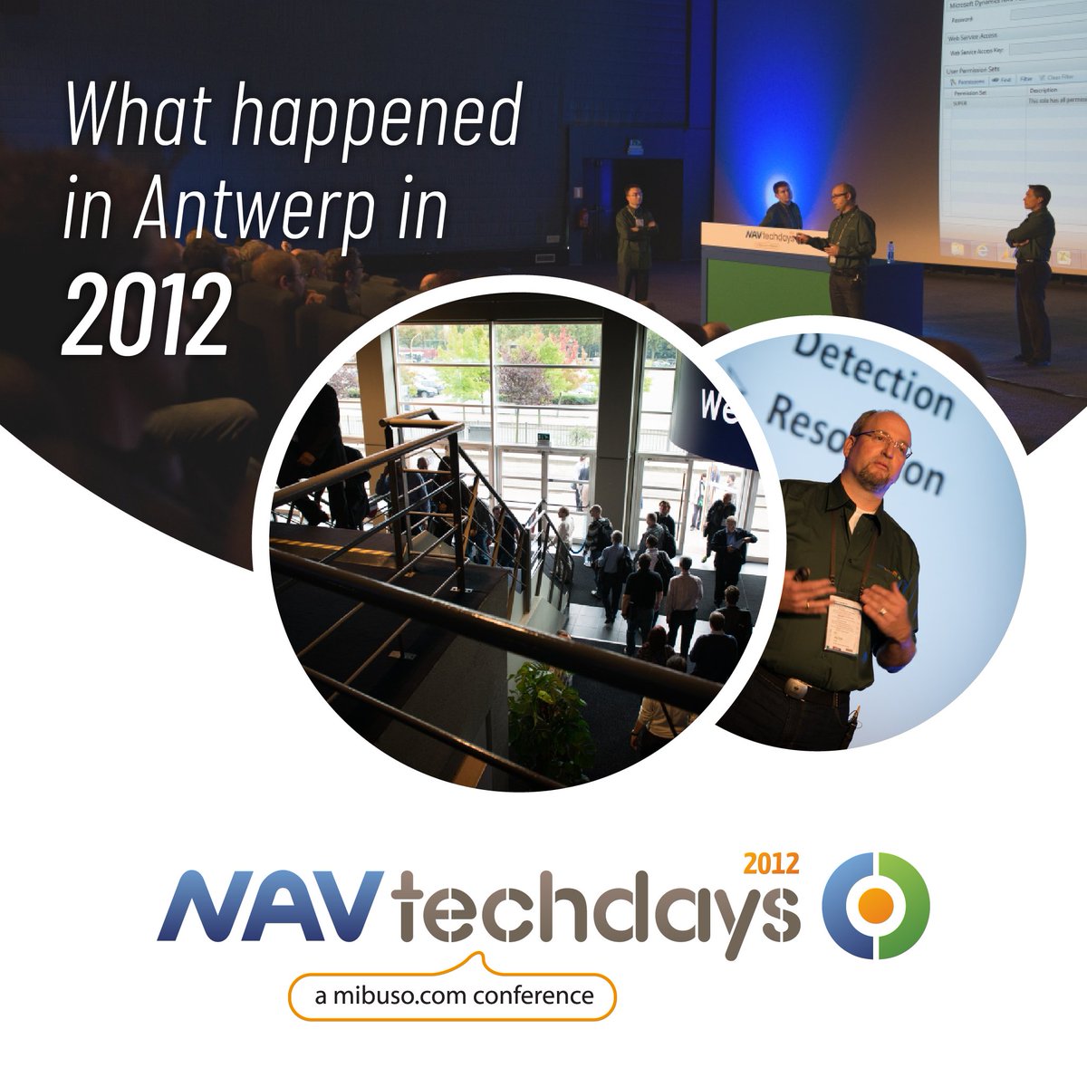 BCTechDays's tweet photo. #ThrowbackThursday Bringing back memories ... 9 years ago https://t.co/fnAk3mAshu #navtechdays #bctechdays #MsDyn365BC #msdynnav https://t.co/jRBl32IoUD