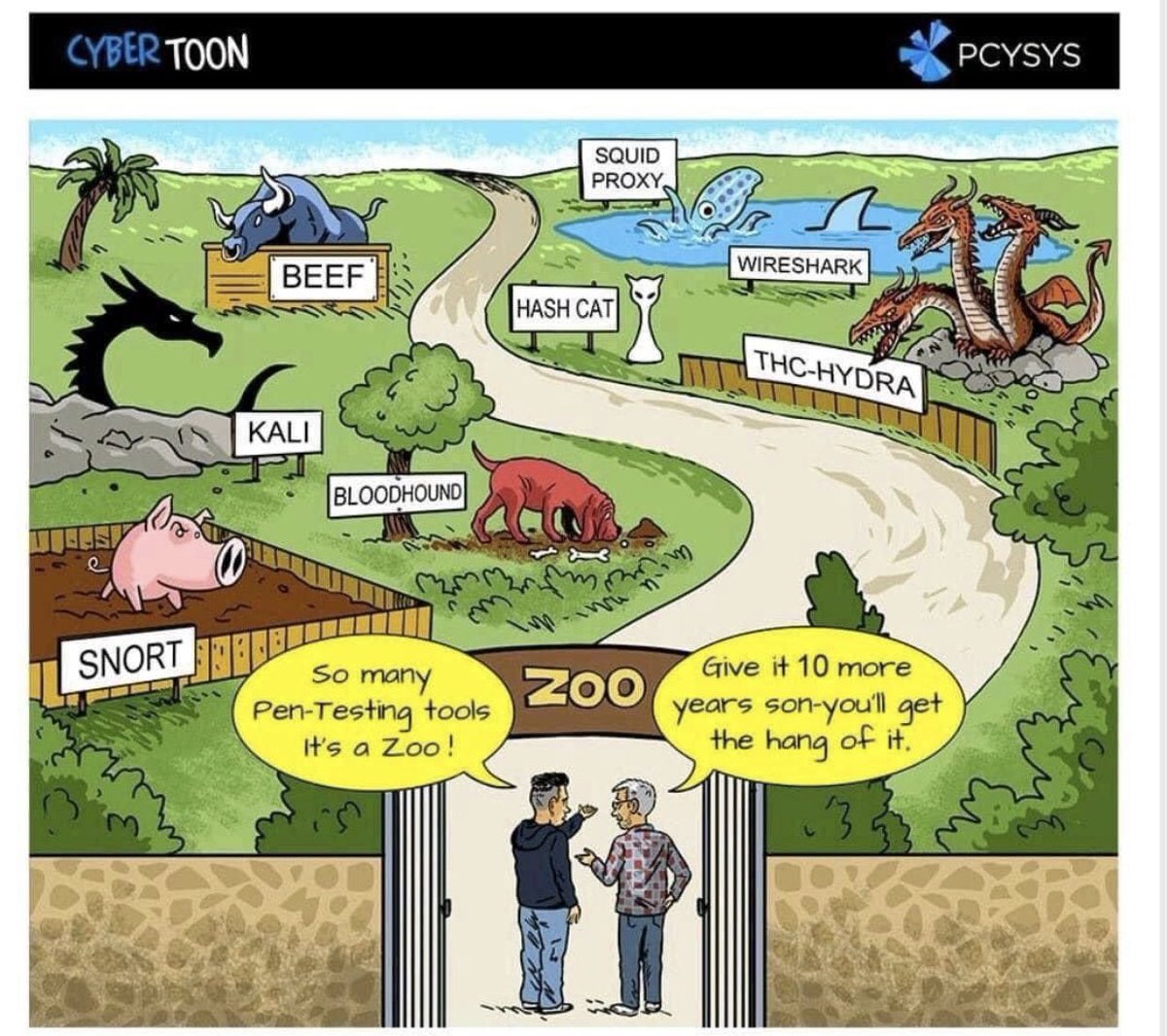 billy7944's tweet photo. This should be called a Linux zoo...@WLCCyberAcademy https://t.co/JadgPWD9oK