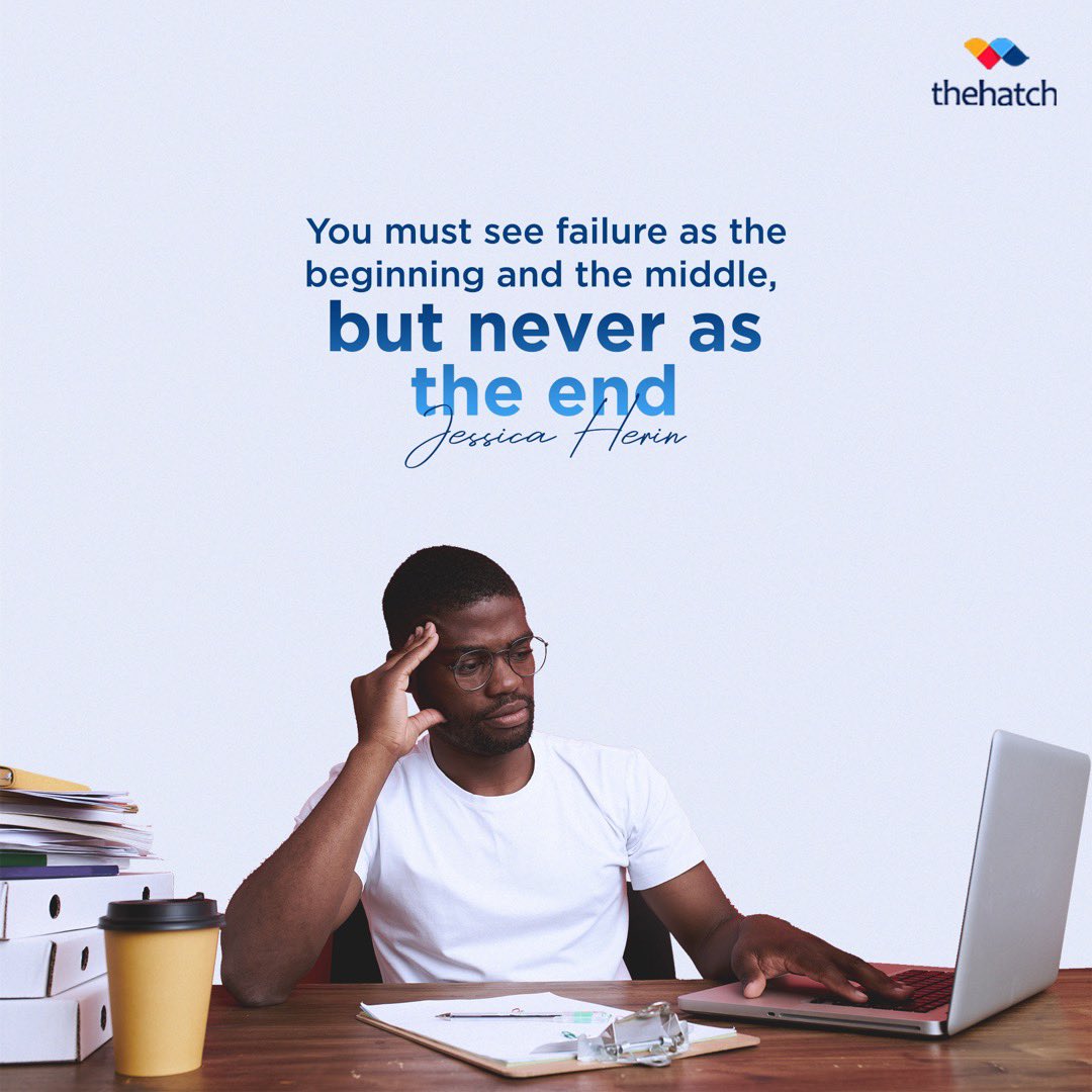 thehatchilab's tweet photo. Failure is not the end, always keep your head up and continue trying https://t.co/DR2qNXlyIO