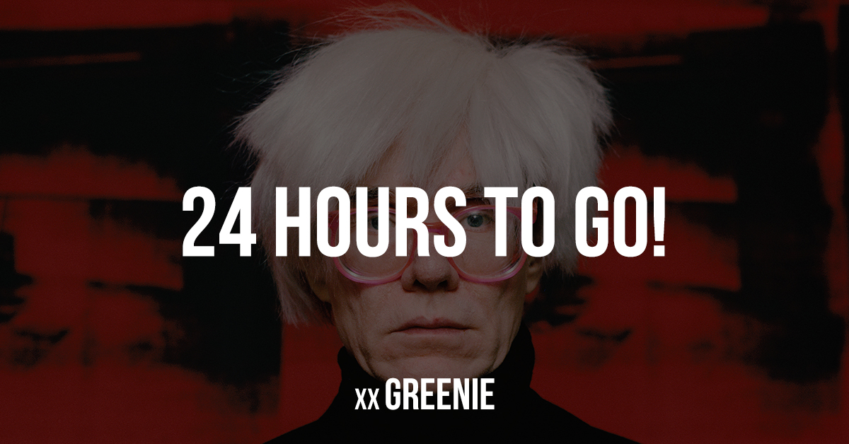 GreenieNft's tweet photo. ⏳24 HOURS! 

I will be accepting the highest bid on 'PORTRAIT' tomorrow, at 12:00pm Noon, EST.

Check it out on @rariblecom: 
https://t.co/2c9YhZhrgJ https://t.co/Vf4ElFZFZS