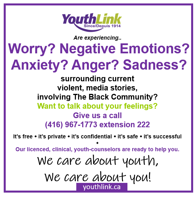youthlinkto's tweet photo. There is a large amount of systemic and individual hatred racism towards people of color in Toronto &amp; across Canada.  Not just a USA issue!
Together we can make positive changes.  Please call us M-F, 9-5.
(416) 967-1773 ext 222
#diversity 
#youthlinkto
#stridestoronto #youthrex https://t.co/iaazENc1kH