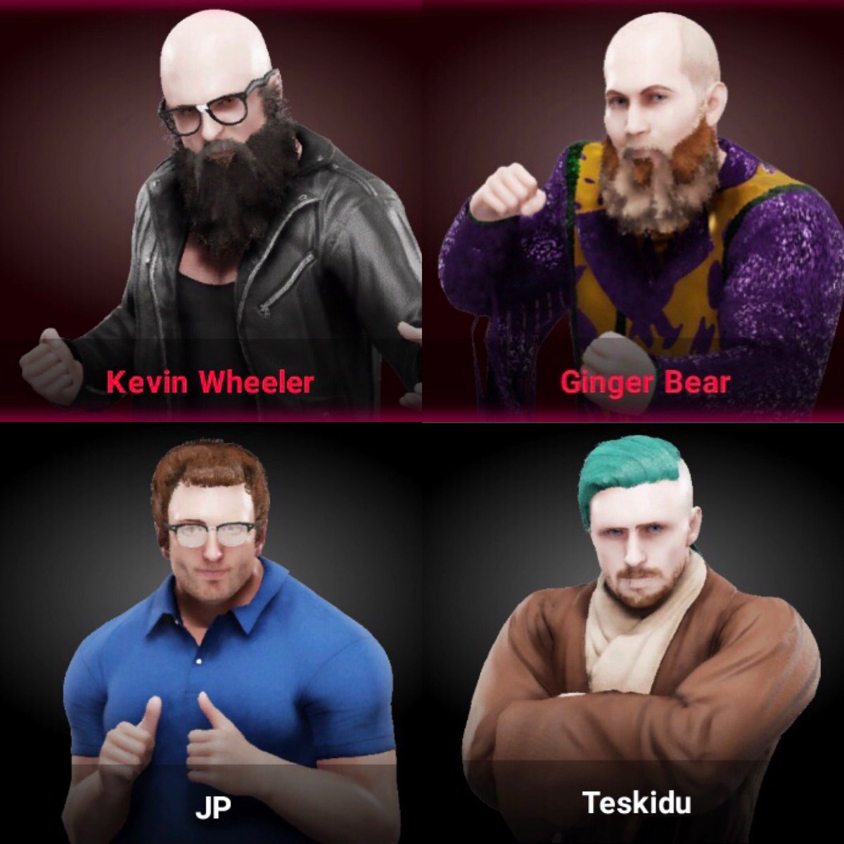 WymrickTheRed's tweet photo. #goinglive at Noon EDT on #Twitch for the #premiere for #HJCW #HempenJig #Championship #Wrestling! Our #twitchcommunity steps in the ring to battle for #gold & #glory! Show 1’s card #JoinUs #TuneIn https://t.co/7XIrtFN8co #supportsmallstreams #gamer #xbox #wwe2k19 #TwitchAffilate https://t.co/ChO1e34tVD