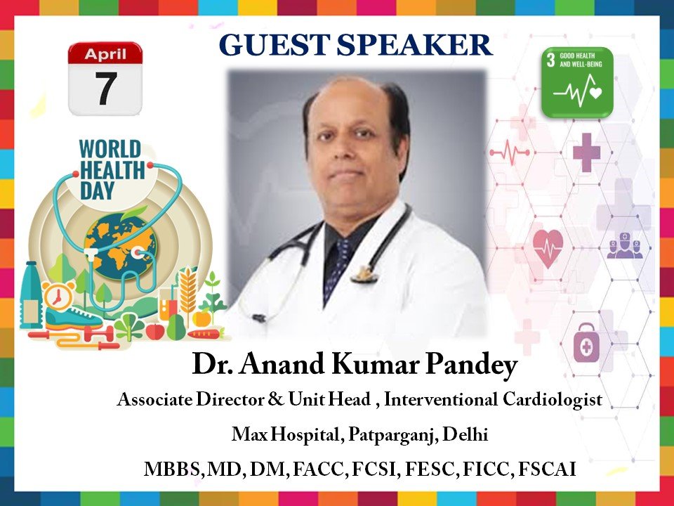 What better way 2 sensitize d students towards d importance of health than by listening to a dynamic Change maker-Dr.Anand K Pandey!
#AhlconIntl welcomes r special guest on #WorldHealthDay2021 Special assembly!
<a href="/ashokkp/">Ashok Pandey</a> <a href="/y_sanjay/">Sanjay Yadav</a> <a href="/sdg4all/">AhlconIntl4SDGs</a> <a href="/PreetiChanana1/">Preeti Chanana</a> <a href="/Ritika1977/">Ritika kumar</a> <a href="/sunandask21/">Sunanda S. Kumar</a>