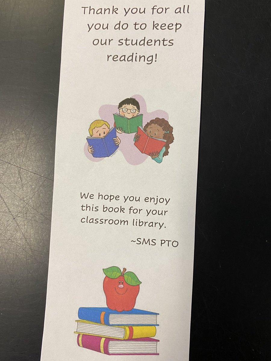Thank you SMS PTO for the book donations!