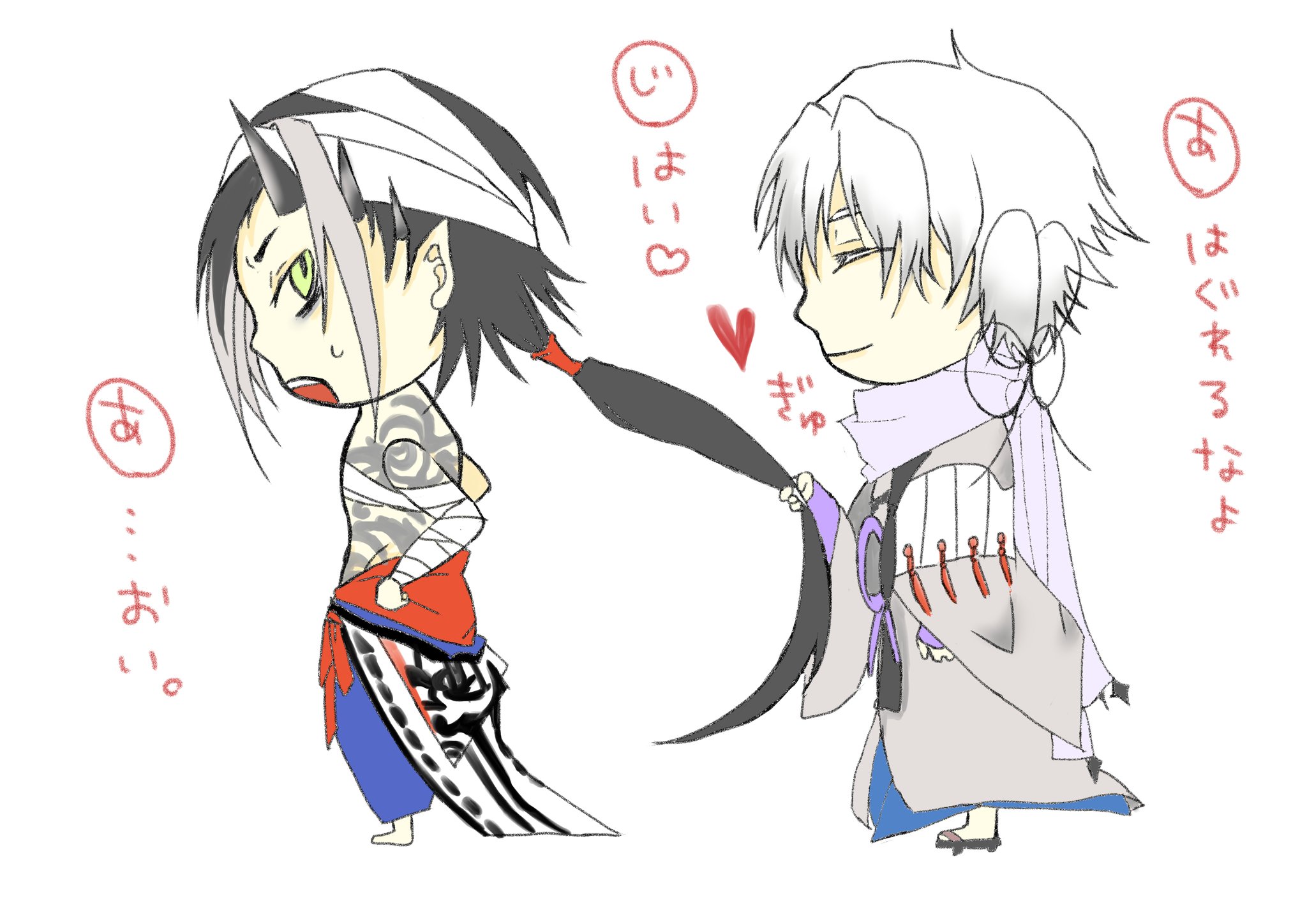 ট ইট র Aza ほとんど絵倉庫 ミニキャラ練習2日目 うーーーん横顔難しい イラスト練習中 イラスト初心者
