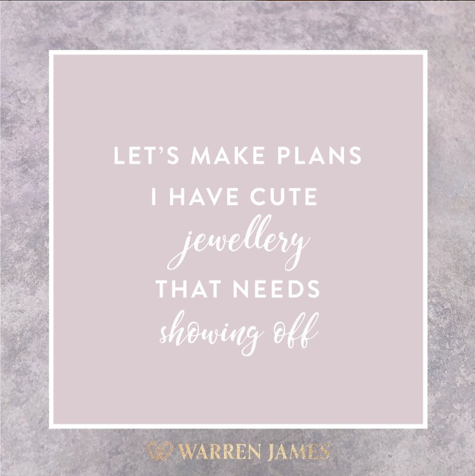 Who else is excited about having an excuse to wear some fab new jewellery? Warren James knows that the way to our heart is with something sparkling or shiny!