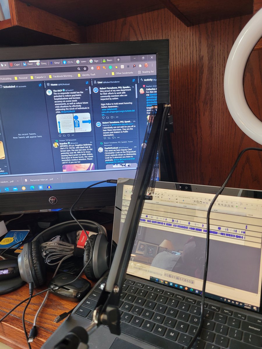 RobertTornabene's tweet photo. It is interview day! Today for the @PIOPodcast I have the honor of interviewing Judy Pal @10_8_Comms and Thanh Nguyen @PIOthanhn. Really looking forward to hearing their insights. #PIOlife @nioa @GovernmentSM #StrategicPIO https://t.co/wNMAPfrC8h