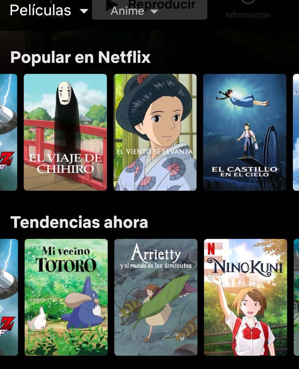 @SambonJuku スペインのNetflixに色々があります。