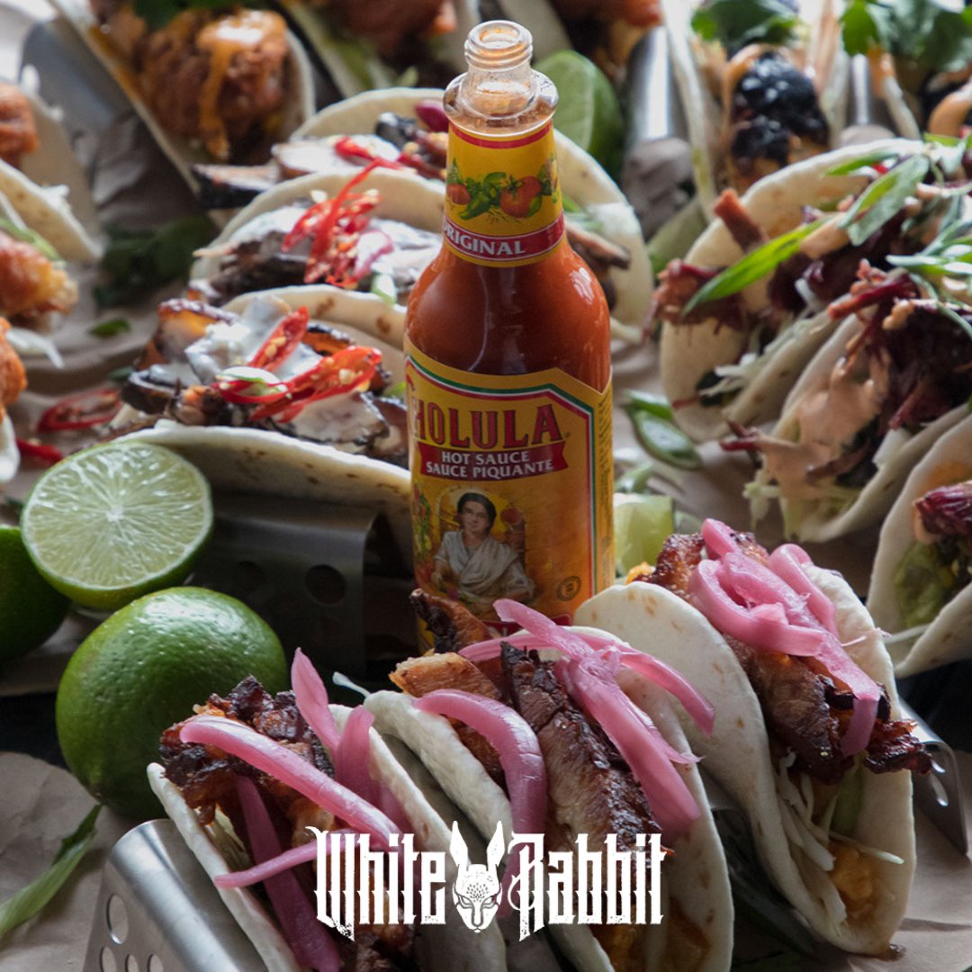 🐇🌮𝗧𝘂𝗲𝘀𝗱𝗮𝘆𝘀  𝗮𝗿𝗲 𝗧𝗔𝗖𝗢 𝗧𝗨𝗘𝗦𝗗𝗔𝗬 𝗮𝘁 𝘁𝗵𝗲 𝗥𝗮𝗯𝗯𝗶𝘁! 
3 tacos + side for $12 | 5 tacos + side for $15.
𝗗𝗲𝗮𝗹 𝗮𝘃𝗮𝗶𝗹𝗮𝗯𝗹𝗲 𝗳𝗼𝗿 𝗽𝗶𝗰𝗸𝘂𝗽 𝗼𝗻𝗹𝘆. bit.ly/2OA9eGc
#TacoTuesday #OpenForTakeout