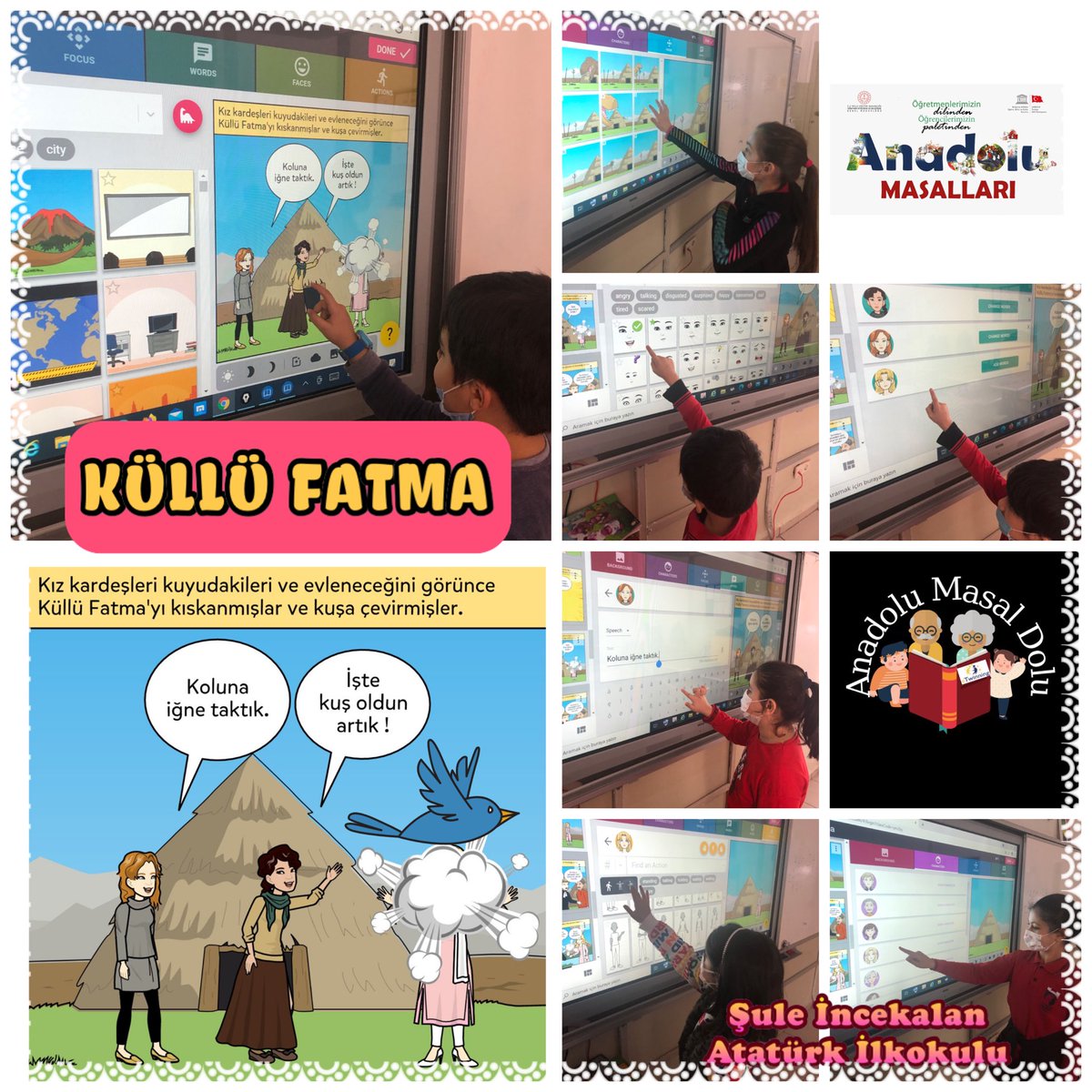 Sınıfta Küllü Fatma masalımızın pixton web-2 aracı ile karikatürünü yaptık
<a href="/DoluMasal/">Anadolu Masal Dolu</a> <a href="/zeytinburnumem/">Zeytinburnu İlçe Millî Eğitim Müdürlüğü</a> @zeytinburnuata2 <a href="/mebanadolumasal/">MEB ÖYGM Anadolu Masalları</a>