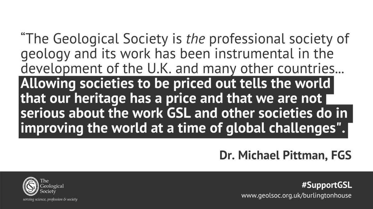 GeolSoc's tweet photo. Thank you for your support Michael! Do you have a story to share about your experience of the Society? 

Visit our website to find out how you can share your testimonial with us: https://t.co/Djg1aes9vX 
#SupportGSL https://t.co/svPI5J5o6r
