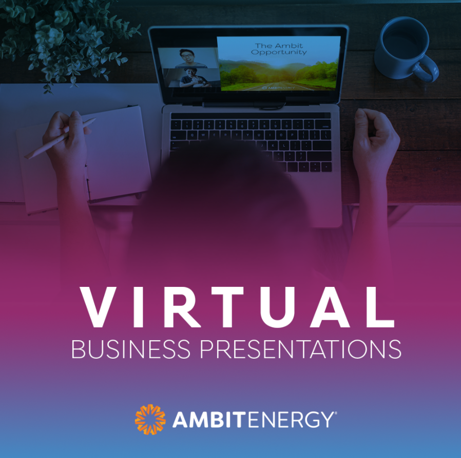 AmbitEnergy's tweet photo. Have you checked out Ambit’s Virtual #BusinessPresentation? Now available at https://t.co/xa5xWM53w3, you can share it anytime, anywhere, making it one more great way to spread the word about the Ambit Opportunity. Visit EventCenter now to get started. #AmbitSuccess https://t.co/MHa06ff8P3