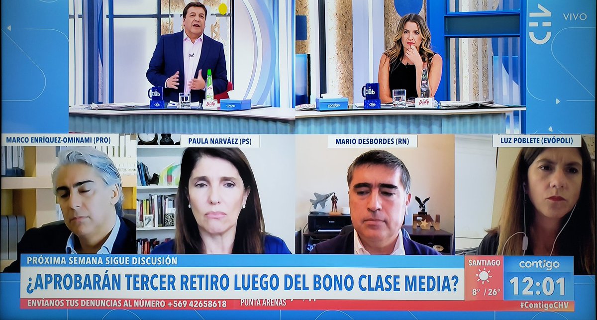PSChile's tweet photo. "Tenemos un problema estructural, este es el Gobierno de los súper ricos y representa a los súper ricos. Tenemos un Presidente súper rico. No puede ser que un Gobierno sea avaro en una crisis como la que vivimos", asegura @paulanarvaezo en #ContigoCHV https://t.co/3hr5sEEa8m