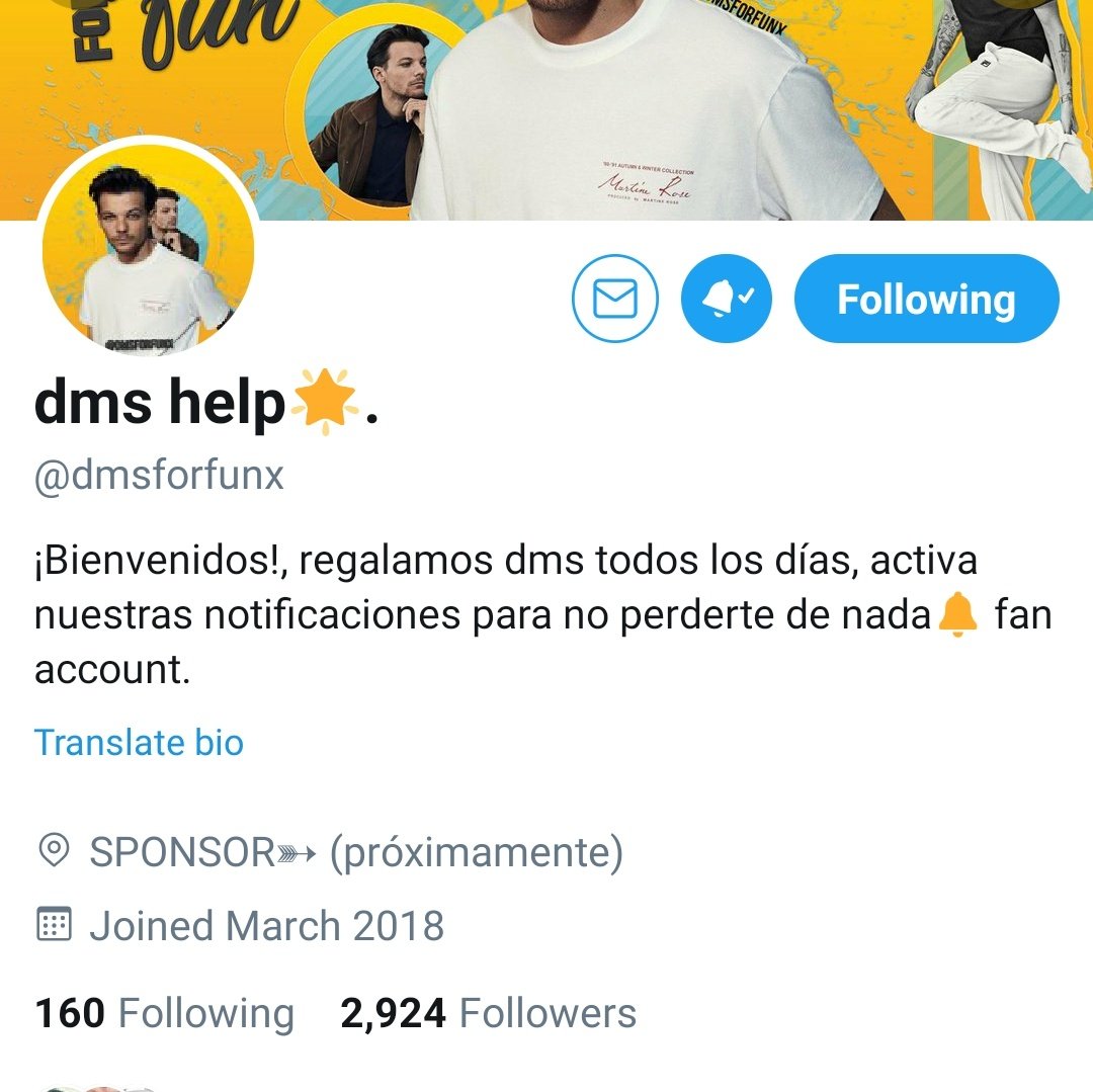 GustinftApa's tweet photo. ➳Quiero el pack 5SOS que @dmsforfunx está regalando #DmsForfunPacks
ღMe podrían ayudar con un RT? Por favor, lo agradecería muchísimo. Realmente necesito esos DMs. ¡Hoy por mi, mañana por ti! 🙏🏻
RT×RT
RT×Follow https://t.co/Li5m8WWGC5