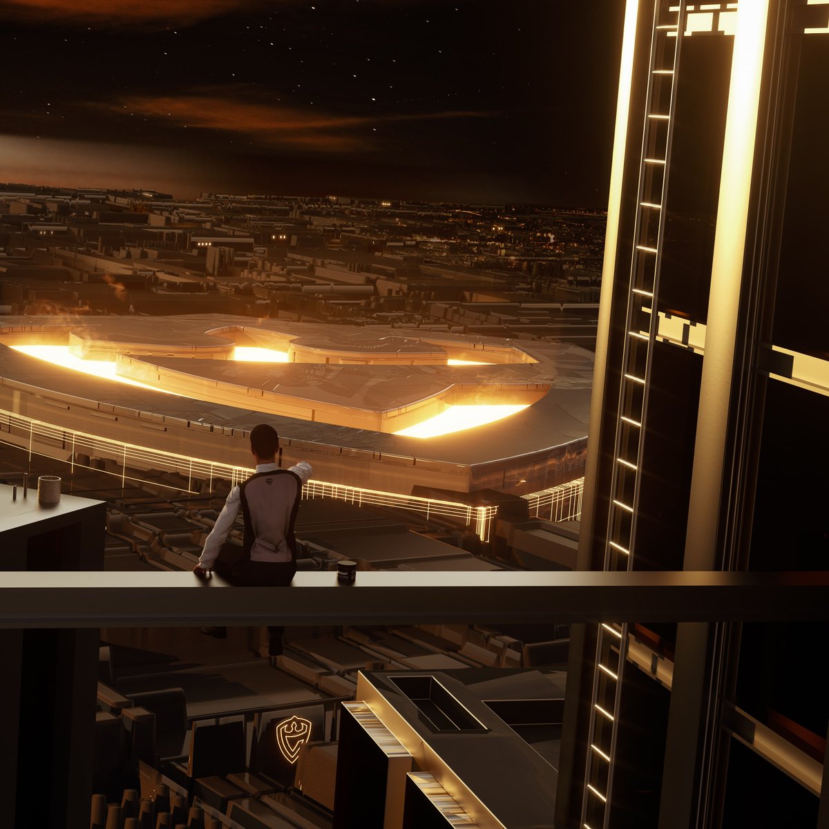 "Juggernaut City Highrise"

Modelled and rendered with Redshift C4D
My work : behance.net/tdnconcepts