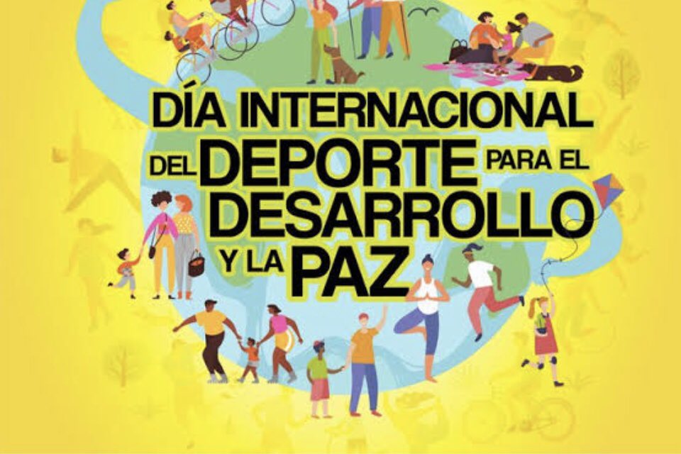 marisolamadof's tweet photo. Hoy es Día Internacional del Deporte para el Desarrollo y La Paz.

Sin duda alguna el deporte es un elemento importante para crear un entorno donde prevalezca la tolerancia, la solidaridad, la cooperación, la inclusión y la salud, ya que con su práctica se potencian valores https://t.co/doW0ZuPaGA