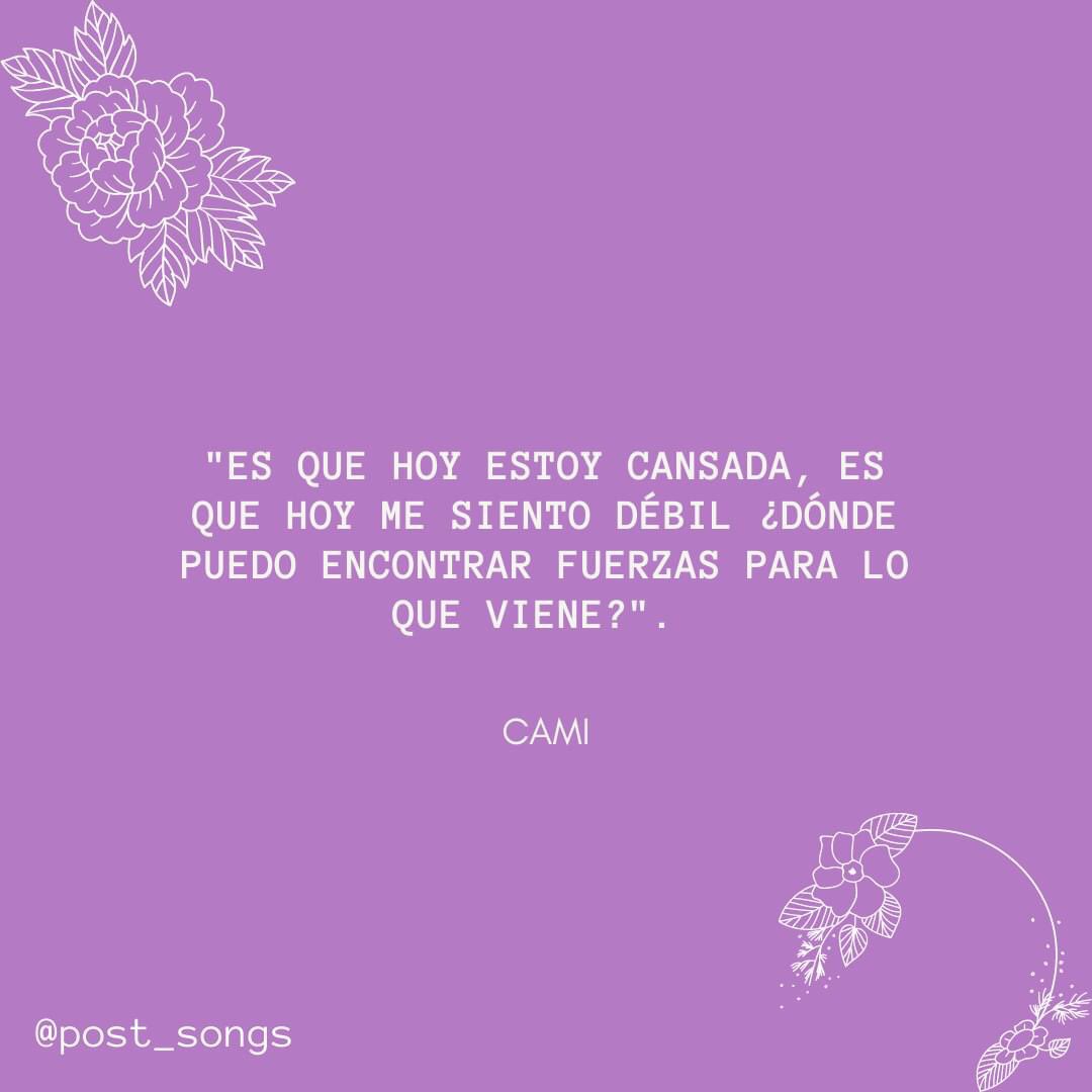 post_songs's tweet photo. "Y tus brazos me recogen, en silencio me envuelven. Son como mi gravedad, lo que dolía, ya no duele". 

@soycamioficial 

#Cami #ven #monstruo #Quotes #PostSongs https://t.co/zUvEcQiLDZ