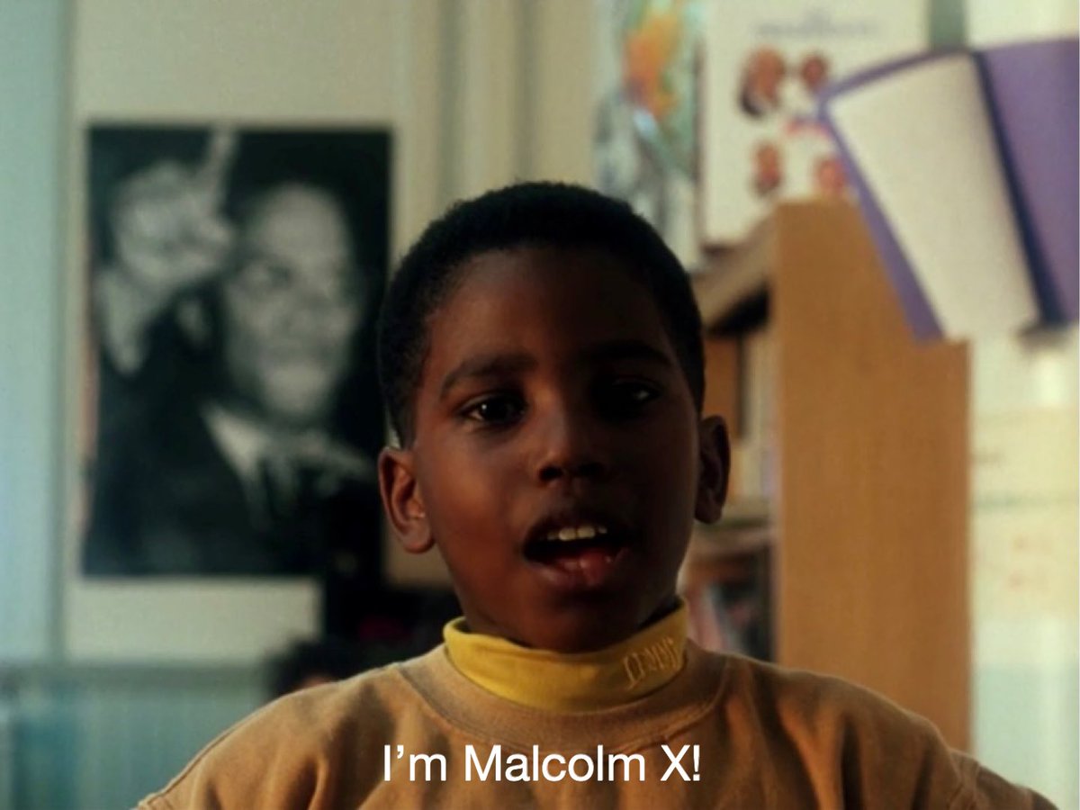 Denzel Washington’s son- John David was the first child who stood up and said’ “I am Malcolm X!”