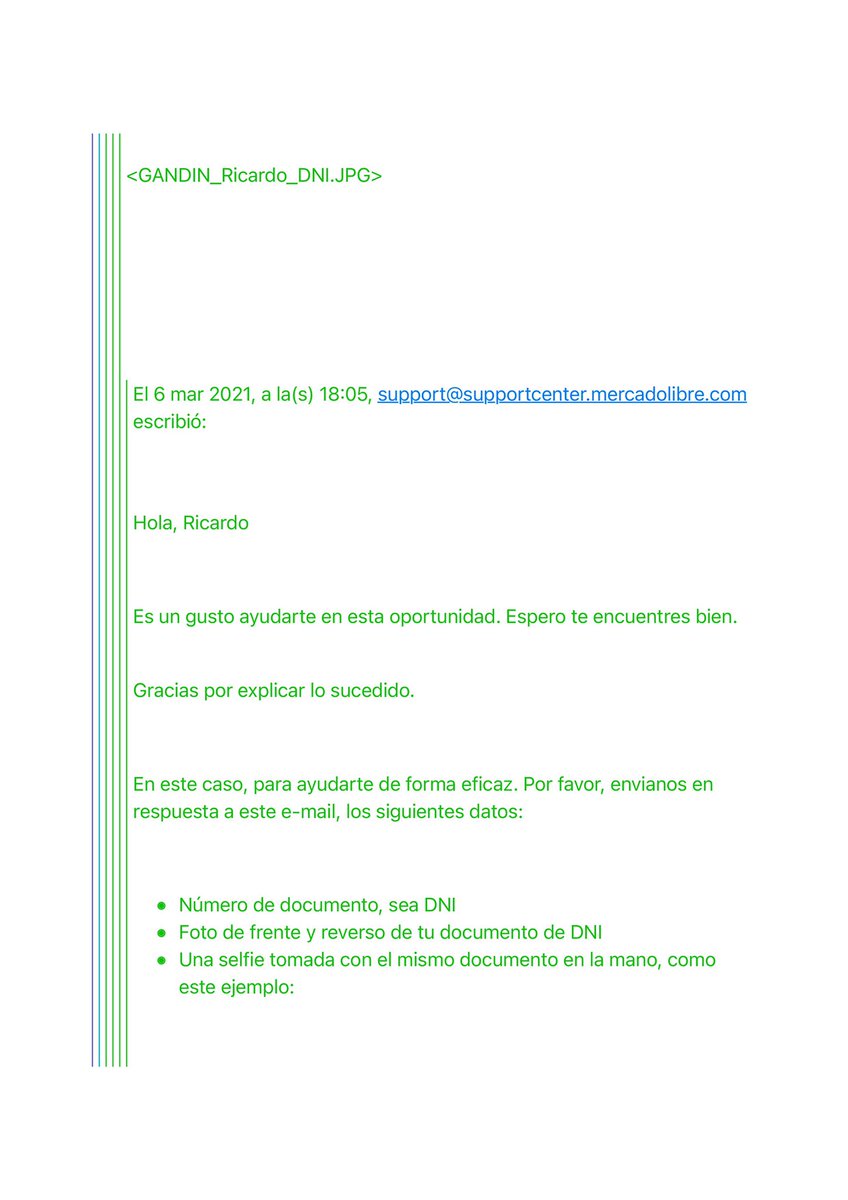 RickyGandin's tweet photo. @ML_Ayuda @ML_Argentina @marcos_galperin 
Les juro que estoy mas interesado en saber cual es el beneficio corporativo de no responder (son un modelo a seguir y confio en que si aplican este modelo de soporte es por algo), mas que en solucionar mi problema.
Me explican ?? https://t.co/EVFE2e3p1P