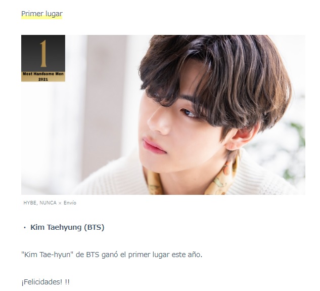 Taehyung Es Peruano Inner Child La Lista Top 10 Most Handsome Men S In The World Fue Anunciada 5 Robert Pattinson 4 Ian Somerhalder 3 Hrithik Roshan 2 Zayn Malik 1