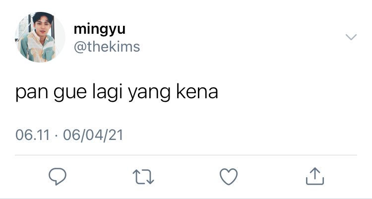 codinglanguage's tweet image. “gue mulu dah” — mingyu