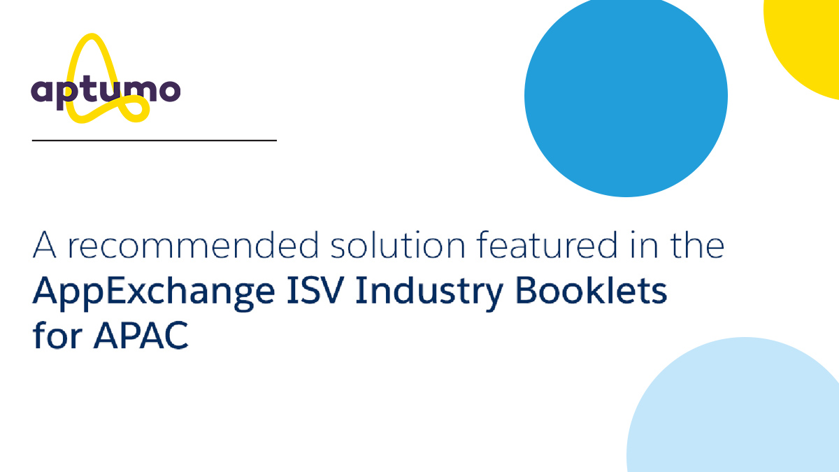 Delighted to be one of the recommended #AppExchange solutions in the new <a href="/salesforce/">Salesforce</a> ISV Telco &amp; Utilities Booklet for #APAC 

Check out the booklet ➡️ bit.ly/APACBooklets