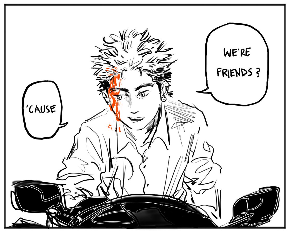 a conversation spanning several minutes, several months, and several years #ajin 